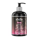 ahuhu REBUILD Keratin Shampoo XXL (500ml) – Shampoo für strapaziertes Haar, intensive Haarpflege mit Phytokeratin, reduziert Frizz & Haarbruch, silikonfrei