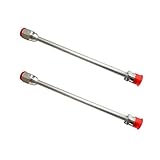 Airless Farbspritzpistole, Verlängerungsstange für Airless-Spritzdüsen-Farbpistole, 2 Stück x 30 cm