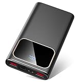 Coucur Power Bank, 2025 Powerbank 20000mAh mit 22,5W Schnellladefunktion USB C Input & Output, PD 3.0 QC 4.0 Externer Handyakkus, Powerbank Klein Kompatibel mit iPhone 11 12 13 14 15 16 Samsung