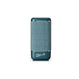 Roberts – Bluetooth-Lautsprecher Beacon 325 – tragbar, wiederaufladbar, Laufzeit 12 Stunden, Zwei Passive Bassheizkörper, Vintage-Design, Bluetooth, Streaming, Aux-Eingang, Blaugrün