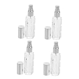 Hemobllo 4 Stück Bitter-sprühflasche Bar-ölzerstäuber Kristallölnebel Absinth-sprühflasche Ölsprühflasche Bitterflaschen Für Cocktails Reise-schorle-flasche Reise-ölsprüher Glas Transparent
