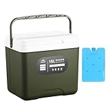 Eiskühlerbox - Eisboxen | Camping Cool Box | Hochleistungs-Hochleistungs-Isolationsschaufel | Langfristige Erhaltung tragbarer persönlicher Kältemittel mit hoher Kapazität für das Travel Beach Camping