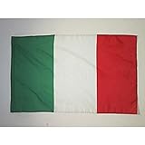 AZ FLAG Flagge Italien 90x60cm - ITALIENISCHE Fahne 60 x 90 cm Scheide für Mast - freiner Polyester flaggen
