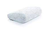 TEMPUR EASE Schlafkissen Memory Foam, ergonomisches Nackenstützkissen für jede Schlafposition, Liegegefühl fest, 50 x 31 x 10/5 cm