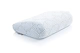 TEMPUR EASE Schlafkissen Memory Foam, ergonomisches Nackenstützkissen für jede Schlafposition, Liegegefühl fest, 50 x 31 x 10/5 cm