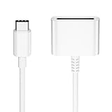 USB C auf 30-polige Buchse Adapter für iPhone 16, Apple MFi-zertifiziert, kein Audio Typ C Stecker auf 30-polige Buchse, Lade- und Datenübertragungskonverter, kompatibel mit iPhone 16, 15 Pro, Max, 16