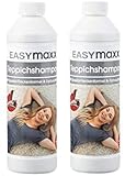 CLEANmaxx Teppich-Shampoo 2 x 500ml | Perfekte Kombination mit dem Hartboden- und Teppichreiniger PRO, auch für andere Wasch- und Teppichsauger geeignet | Spezialfleckenformel und Farbauffrischer