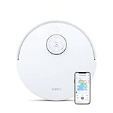 ECOVACS DEEBOT T10, Staubsaugerroboter mit vibrierenden Wischplatten (OZMO 3.0), 3000PA Saugstärke, Hinderniserkennung mit KI (AIVI 3.0), 3D-Kartierung, 5200 mAh Akku, YIKO Sprachassistent