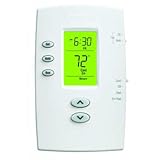 Honeywell PRO 2000 Vertical 2 Heat/1 Cool Heat Pump Programmable Thermostats - Color - TH2210DV1006/U TH2210DV-c1