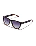Hawkers One Colt Polarisierte Sonnenbrille für Damen und Herren, 100% UV400-Schutz, Grau, Schwarz, 54 mm, Grau · Schwarz, 54mm