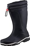 Dunlop Boots Thermostiefel Blizzard Wintergummistiefel für Damen und Herren (38 EU, schwarz)