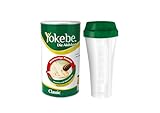 Yokebe Classic Starterpaket inklusive Shaker - Diätshake zum Abnehmen - glutenfrei und vegetarisch - Mahlzeitersatz zur Gewichtsabnahme mit hochwertigen Proteinen- 500 g, 12 Portionen - 2-teiliges Set