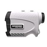 Gogogo Sport Vpro Golf Laser Entfernungsmesser 600M mit Slope-Schalter, Magnetstreifen, Golf Entfernungsmesser 6X Vergrößerung, Turniermodus, Fast Flag-Lock mit Pulsvibration für Golf