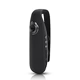Yunseity HD 1080P -Körperkamera, Tragbarer Clip, Versteckter -Spionagekamera-Camcorder, Sportkamera, Fahrrad-Motorradkameras, Videokamera, Unterstützt 64 GB Speicher