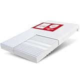 FDM Matratze 180x200 cm Comfort Duo Kaltschaummatratze 7 Komfortzonen Härtegrad H3 und H4 HR-Schaum 12 cm Hoch Doppelseitige Rollmatratze mit Hypoallergenem Waschbarem Premium-Bezug Oeko-Tex