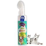 Hundepfotenreiniger, Hundepads, Bürste mit Schaumstoff, Trockenshampoo für Hundepfoten und Trockenshampoo für Katzenpfoten, umweltfreundlich, Pfotenreinigung