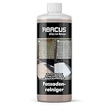 ABACUS® Mauerreiniger Hochkonzentrat, Mauerwerkreiniger - alternative zu Sandstrahlung, Ziegelreiniger, Betonreiniger, Fassadenreiniger, Steinreiniger – Fassadenreiniger 1000 ml (2635)