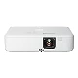 Epson CO-FH02 3LCD-Projektor (Full HD 1920x1080p, 3.000 Lumen Weiß- und Farbhelligkeit, 391 Zoll/9,93 m Bilddiagonale, Android TV, HDMI)