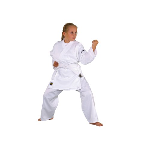 Kwon Kinder Kampfsportanzug Karate Basic, weiß, 130cm, 551000130