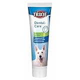 Trixie Dental Care Minze | 100 g | Zahncreme für Hunde | Zur Unterstützung der Zahngesundheit und Mundhygiene | Zur Vorbeugung von Zahnstein und Plaque | Mit Minze