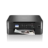 BROTHER DCP-J1050DW Kabelloser Farbtintenstrahldrucker, 7,6 cm 1 (Drucken/Kopieren/Scannen), WLAN/USB 2.0/NFC, Fotos, Tinte im Lieferumfang enthalten, UK-Stecker