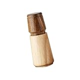 Holz Salz und Gewürze Streuer Einstellbarer Mahlmechanismus Manuelle Pfeffermühle Set Mühle Holz