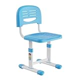 Spacetronik Kinderstuhl Höhenverstellbar 32-44 cm, Schreibtischstuhl Ergonomisch für Kinder von 120–160 cm, Mitwachsend, Kinder Schreibtisch Stuhl für Kinderzimmer, Lernen & Hausaufgaben
