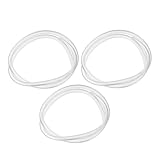 KOMBIUDA 3 Stück Wasserstandsschlauch Aquarienschläuche klares Rohr Tragbarer Waschschlauch Aquariumschlauch Druckschalter der Waschmaschine klares PVC-Rohr Stk Transparent
