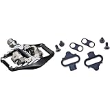 SHIMANO Unisex – Erwachsene Pedale-2091876000 Pedale, für Mountainbike, Aluminium, Schwarz, One Size & Unisex Sm-sh51 Schuhplatten, Schwarz,Einheitsgröße EU