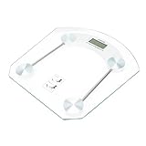 Beaupretty Temperierte Glaswaage Für Fitnessmanagement Gewichtsskala Mit Hoher Kompakt Für Badezimmer Und Schlafzimmer Tragkraft