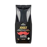 Herbaria Josef Kaffee bio 1kg ganze Bohnen – 100% Arabica Kaffeebohnen aus dem Hochland Mexikos - von Kleinbauern kontrolliert biologisch angebaut – schonende Langzeittrommelröstung