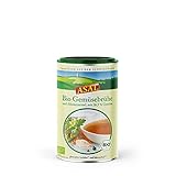 ASAL Bio Gemüsebrühe 540g für 30 Liter - klare Suppe mit 26% Gemüseanteil, ohne Geschmacksverstärker und ohne Hefe, keine Konservierungsstoffe, Bouillon zum Würzen und Verfeinern, Salzersatz & vegan