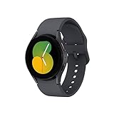 Samsung Galaxy Watch5 Smartwatch, Gesundheitsfunktionen, Fitness Tracker, ausdauernder Akku, Bluetooth, 40 mm, Graphite inkl. 36 Monate Herstellergarantie [Exklusiv bei Amazon]