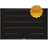 Bosch Hausgeräte PXY875DC1E Serie 8 Induktionskochfeld, 80cm breit, FlexInduction freie Platzwahl, MoveMode voreingestellte Leistungsstufen, GutFry Bratsensor, PowerBoost schnelleres Kochen, Schwarz