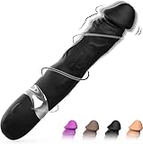 Realistische Vibratoren für sie Klitoris und G-Punkt, Silikon AV Dildo Vibrator mit 7 Vibrationsmodi, Sex Spielzeug für die Frau Massagestab Stimulation Wasserdicht, Sexspielzeug für Frauen und Paare