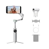 Insta360 Flow 2 Pro KI-Tracker-Bundle Grau - Klapp-KI-Smartphone-Gimbal, Tracking in 200+ Apps mit DockKit; KI-Tracker, Multi-Personen-Tracking, 360°