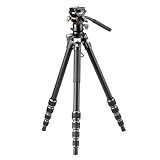 Vanguard Alta Pro 3VLT 235AV10 Aluminium-Reisestativ mit Nivellierfuß und VEO PV-10 kompaktem Videokopf