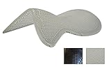 Acavallo Shaped Gel Pad Black Standard, geformt, Schwarz