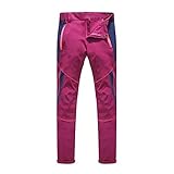 Outdoor-Wanderhose für Herren, winddicht, bequem, Sport-Wanderhose, Herren-Hose, dehnbar, leicht, schnell trocknend, Arbeitshose, lässig, elastische Taille, Hose mit Reißverschlusstasche, wein, 3XL