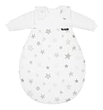 Alvi Baby Mäxchen Original | Babyschlafsack 3-teilig | Alvi Außensack & zwei Innensäcke | Kinderschlafsack mitwachsend & atmungsaktiv