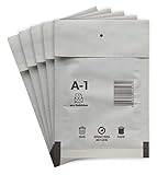 30 Luftpolsterversandtaschen Luftpolstertaschen Umschläge Polsterumschlag Versandtaschen Luftpolsterumschläge Gr. A/1 A1 weiß (120mm x 175 mm)