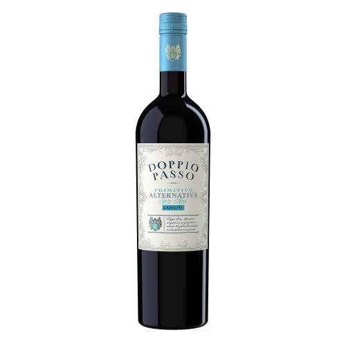 Doppio Passo Primitivo Alternativa, alkoholfreier Rotwein aus Italien (1 x 0,75l)