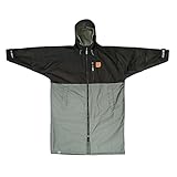 Bluefin SUP Heatwave Multifunktionsjacke | Nachhaltiges Design | Wärmeeffiziente Eigenschaften | Wasserdichte Jacke auf Pflanzenbasis | Sherpa Fleece-Futter | 2-Wege-Reißverschluss | VS