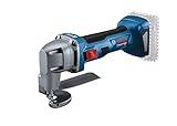 Bosch Professional 18V System Akku Blechschere GSC 18V-16 E (Leistung 700 W, Griffbreite 156 mm, bürstenlose Motortechnologie, ohne Akku/ Ladegerät)