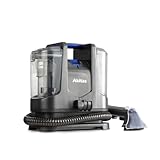 Akitas X6 Teppichreiniger Waschsauger, Polsterreiniger Gerät, Fleckenreiniger für Sofa, Teppich, Treppen, Auto & Haustiere, 400W, 70dB, Kompakt & Tragbar, Grau