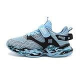 Hallenschuhe Jungen Mädchen Leicht Sportschuhe - Turnschuhe Kinder Mesh Atmungsaktiv Laufschuhe Kinderschuhe Rutschfest Breite Füße Tennisschuhe Sneaker Outdoor Sport Hallenturnschuhe