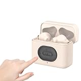 Kabellose multifunktionale Fernbedienung Ohrhörer für Remote Page Turn/Video Control/Photo Capture Bluetooth 5.4 In Ear ENC Noise Cancelling Weiche Kopfhörer Kleine Ohrhörer für Video/Musik/Selfie
