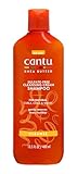 Cantu Cleansing Cream Shampoo – Shampoo für lockiges und krauses Haar – reichhaltige Formel aus Shea Butter – sanfte und tiefenwirksame Reinigung für Haar und Kopfhaut – sulfatfrei – 400 ml