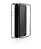 Black Rock - Handyhülle Case Hülle passend für Apple iPhone SE 2020-2022/7/8I Hülle Magnet Verschluss, Kratzschutz (Transparent schwarz)