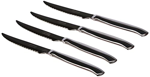 Arcos 378400 Table Messer - Steakmesser Set 4 Stück (4 Messer) - Monoblock aus einem Stück Edelstahl Farbe Silber